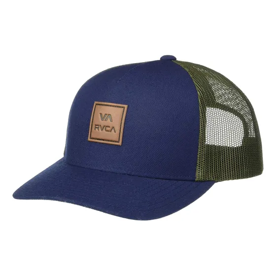 Gorra Trucker Rvca Curved Bill Snapback De Malla Para Hombre