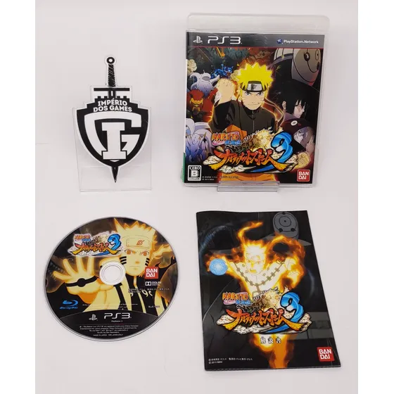 Naruto Shippuden: Ultimate Ninja Storm 3 - Ps2 - Japonês