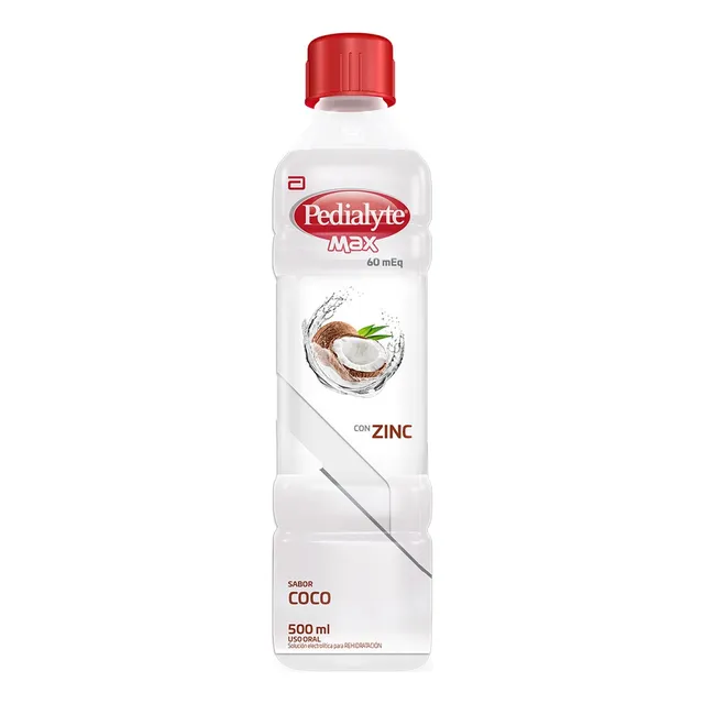 Pedialyte Max Zinc 60 Coco X 500ml