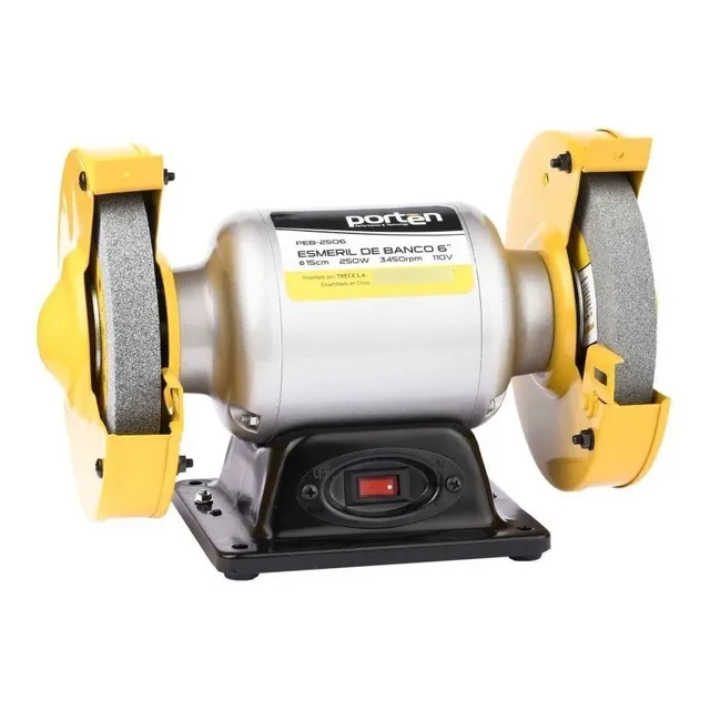 Esmeril De Banco 15cm 6puLG 250w 3450rpm 110v Porten