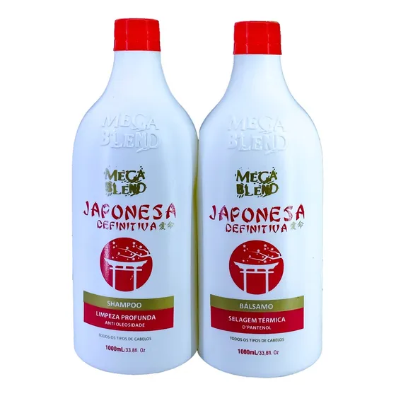 Escova Definitiva Japonesa Mega Blend Dois Passos 1 Litro