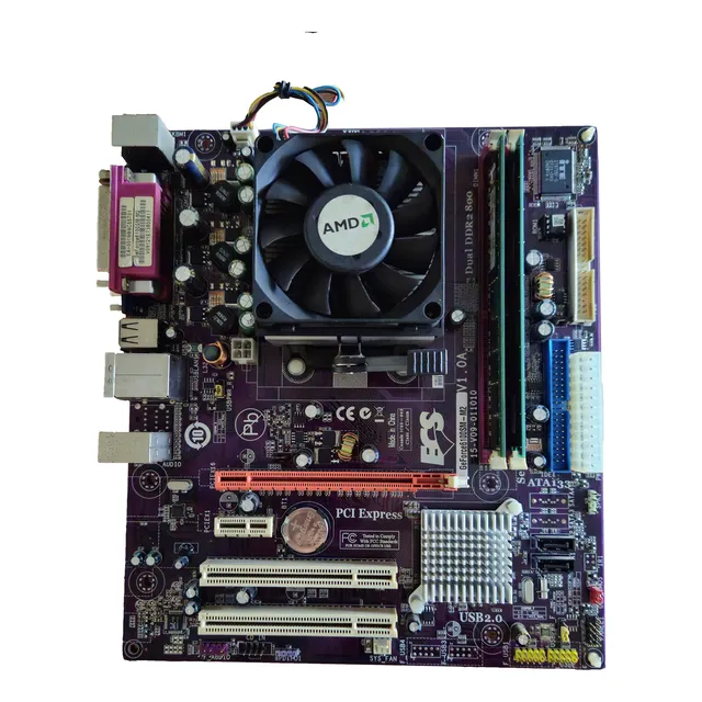 Amd Athlon 64 X2 4000+ + Geforce 6100 Sm-m2 Am2 + 3gb Ram