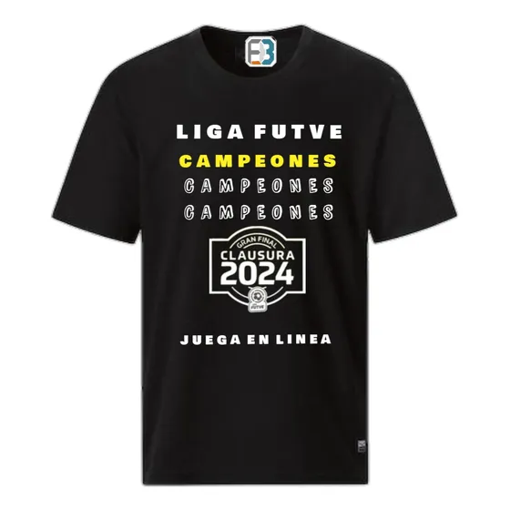 Franelas  Deportivo Táchira Campeones 100% Algodón