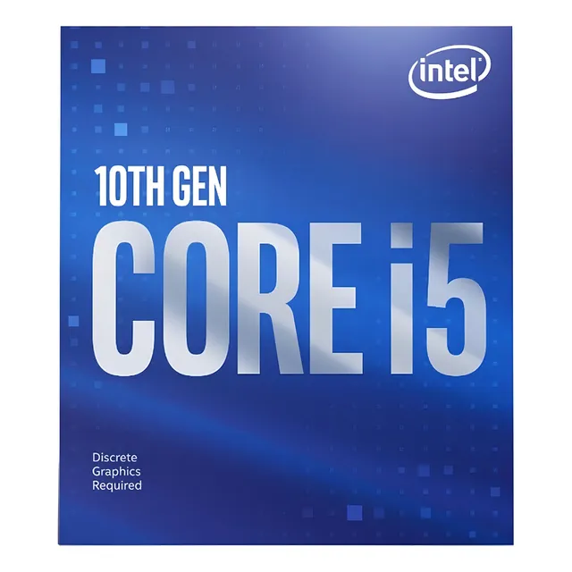 PROCESADOR GAMER INTEL CORE I5-10400F BX8070110400F DE 6 NÚCLEOS Y 4.3GHZ DE FRECUENCIA
