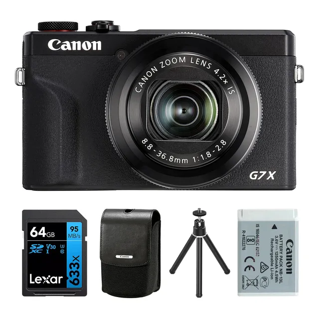 Canon G7x Mark Ill | 20.1 Mp | 4k | Zoom 24-100mm Is | Full