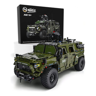 Nifeliz Warrior Kit De Construcción De Coche Militar, Modelo Nifeliz Warrior Kit De Construcción De Coche Militar, Modelo