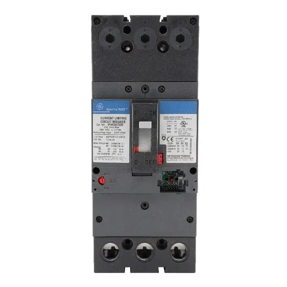 Breaker Industrial 3x250 A Ge Original Spectra Rms Nuevo