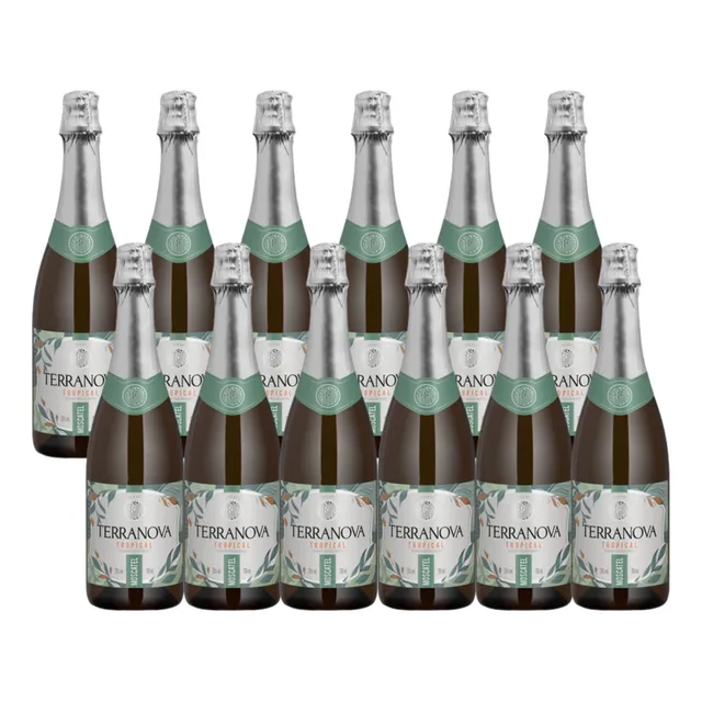 Espumante Miolo Terranova Moscatel 750ml Kit 12 Und