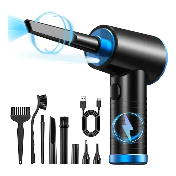 Kit Limpieza Pc Inalámbrico Soplador De Aire 91000rpm 3modos