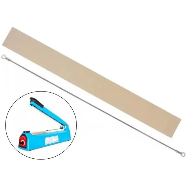 Repuesto 2 Resistencia + 2 Teflon P/selladora Dasa 300pro