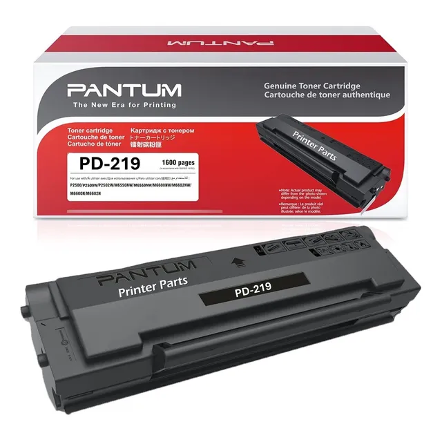 Tóner Pantum Pd-219 P2509w M6509nw M6559nw Original 1,600pag
