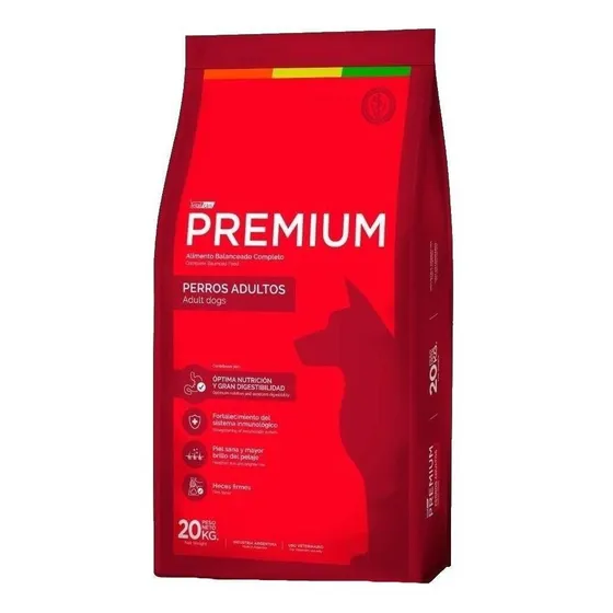 Alimento Vitalcan Premium Perros Adulto De Raza Grande Sabor Mix De 20 kg