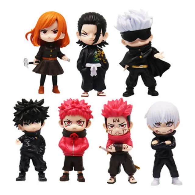 Figuras Jujutsu Kaisen 10cm Varios Personajes Anime X Unidad