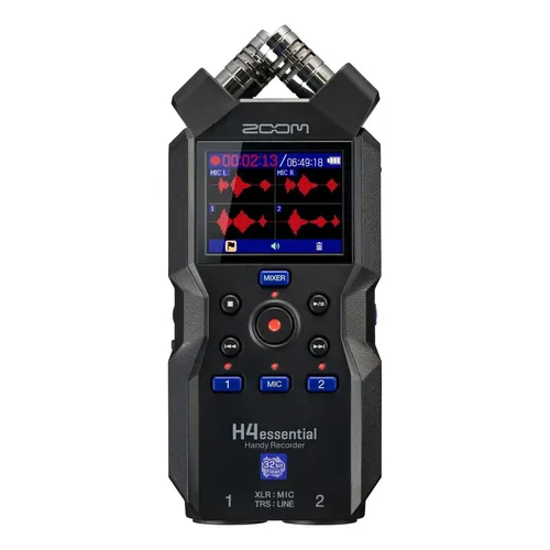 Gravador De Áudio Portátil Zoom H6 Essential 6 Faixas 32-bit