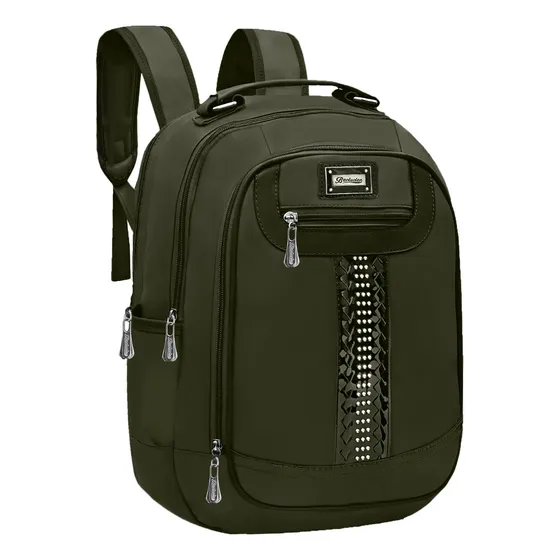 Mochila Bolsa Feminina Notebook Mega Reforcada 