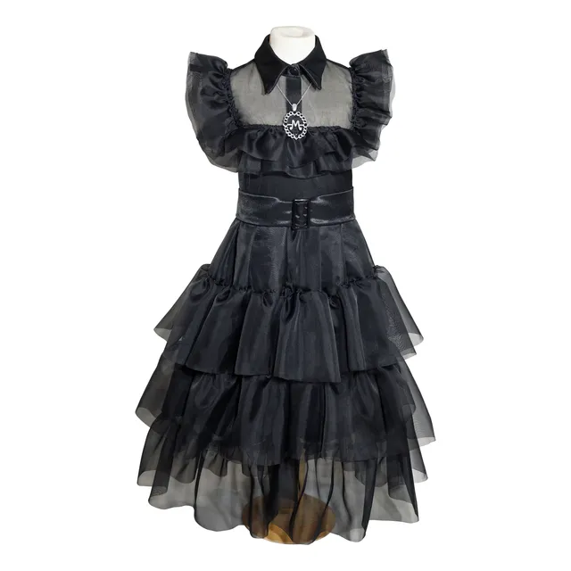 Disfraz Merlina Fiesta Halloween ¿buscas Un Disfraz Que Comb