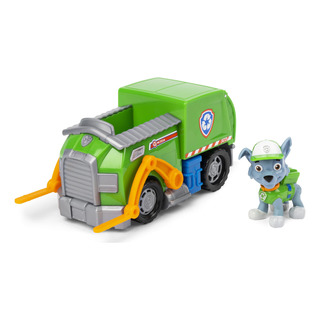 Vehículo De Camión De Reciclaje Paw Patrol Rockys Con Colecc Vehículo De Camión De Reciclaje Paw Patrol Rockys Con Colecc