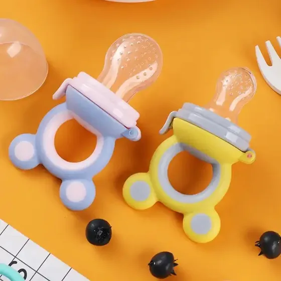 Chupón Alimentador Osito Para Bebés Frutas Alimentos