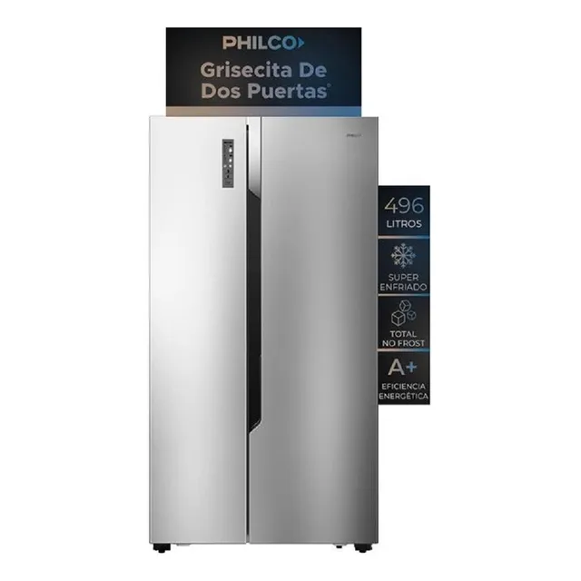 Heladera Side By Side Philco Phsb555xt 496lts Dos Puertas