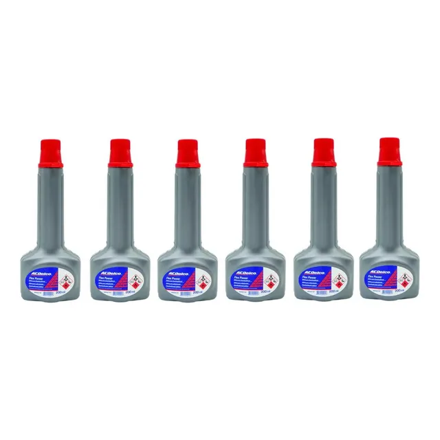 Kit 6 Aditivos Combustível Acdelco Motor Flex Acdelco
