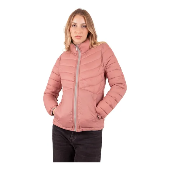 Campera Mujer Reversible Inflada Abrigada Camperon Nueva 