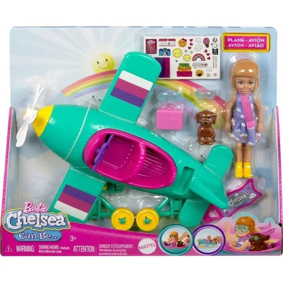 Barbie Chelsea Piloto De Avión