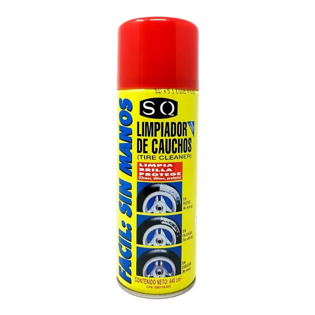Limpia Cauchos Sq Limpiador Espuma Spray 440ml