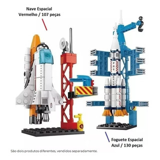 Blocos De Montar Nave Espacial Foguete Kit CompatĂvel Lego Blocos De Montar Nave Espacial Foguete Kit CompatĂvel Lego