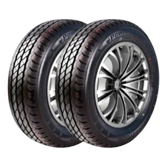 Kit De 2 Llantas Powertrac 225/65r16c 112/110t Vantour