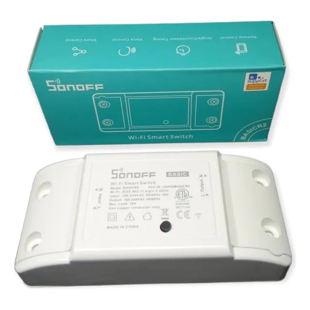 Interruptor Switch Inteligente Ewelink Sonoff Basic R2 3 Und