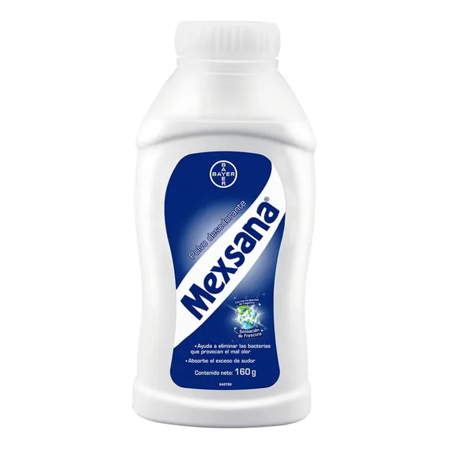 Mexsana Polvo Desodorante Talco Para Pies 160g