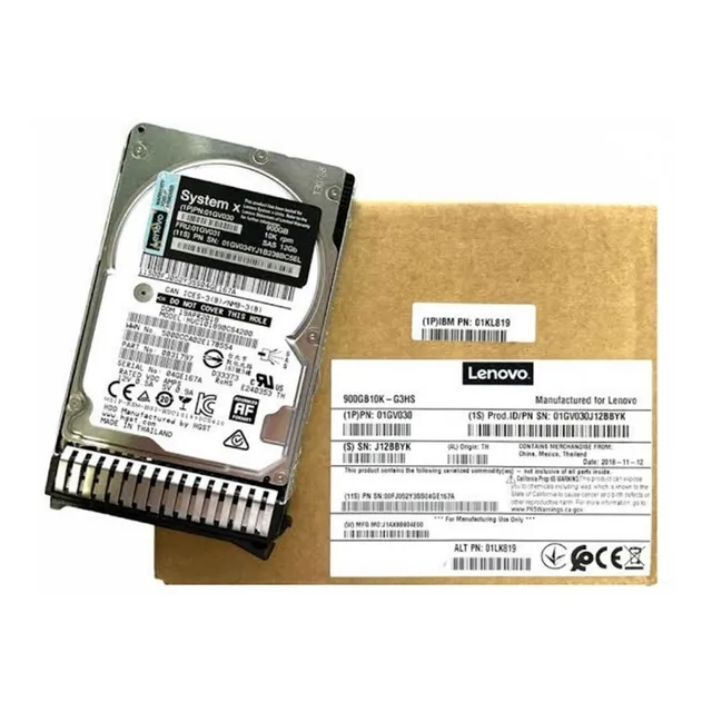 Disco Duro Lenovo Sas 900gb 10k-rpm 12gb System X 2.5´´nuevo