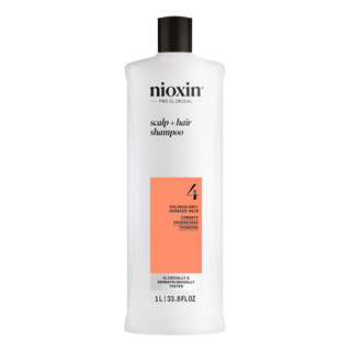 Champú Nioxin System 4 Para Espesar El Cuero Cabelludo Y El Champú Nioxin System 4 Para Espesar El Cuero Cabelludo Y El
