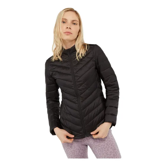 Chaqueta Owens Acolchada Para Mujer Negra