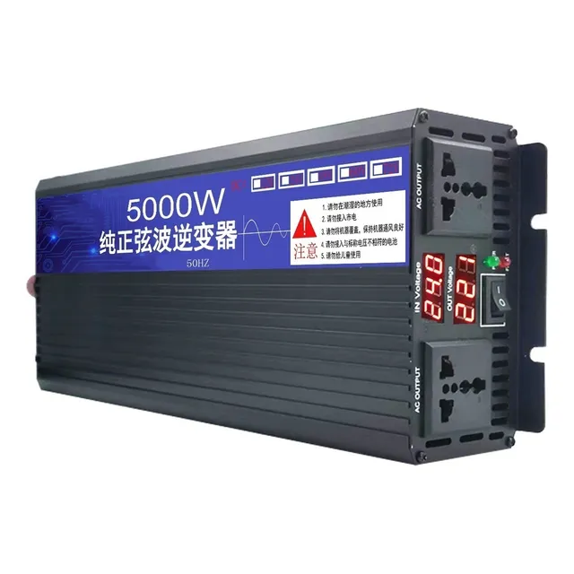 5000w 220v 12v/24v/48v/60v Inversor De Onda Senoidal Pura