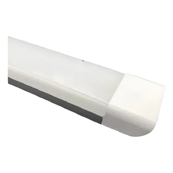 10 Luminária Led Linear Calha Slim  Sobrepor 80w 120cm 6500k