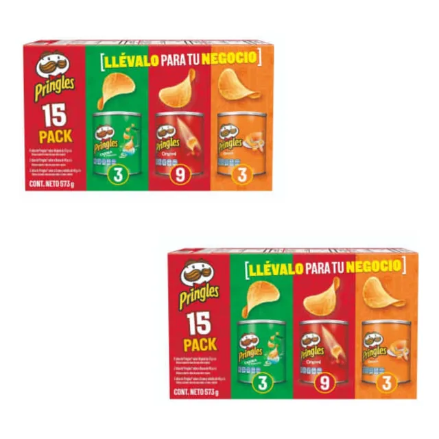 Pringles Mix 30 Pzas De 37 Y 40 G C/u
