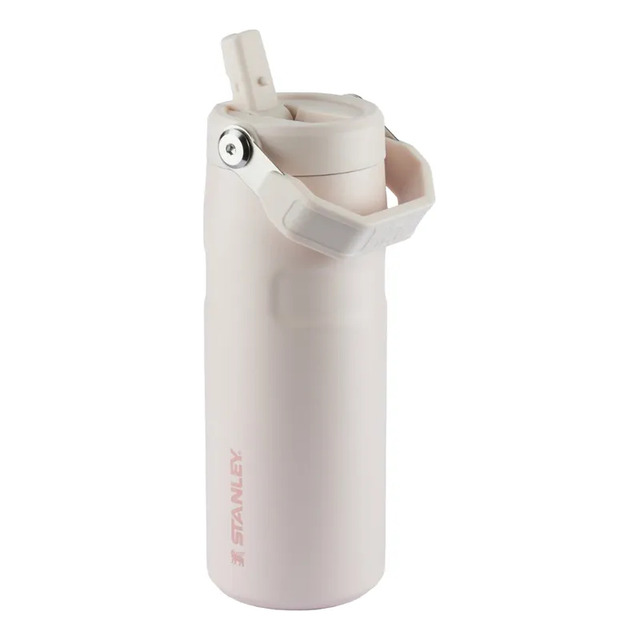 Garrafa Térmica Aerolight Flip Straw 473 Ml Rose Quartz Stanley Garrafa Térmica Aerolight Flip Straw 473 Ml Rose Quartz Stanley