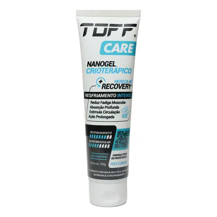 Creme Gel Alívio Das Dores Musculares Corporal Nanogel Toff 100g