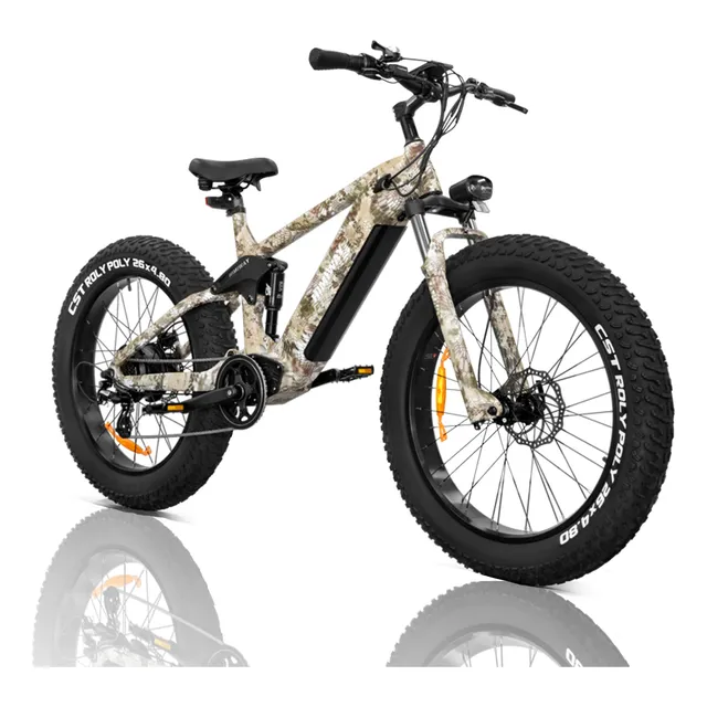 Bicicleta Electrica Para Adulto Mi Largo Alcance Carga Util