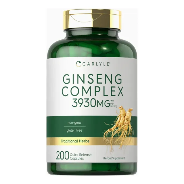 Ginseng Complex 3,930 Mg De Carlyle 200 Caps