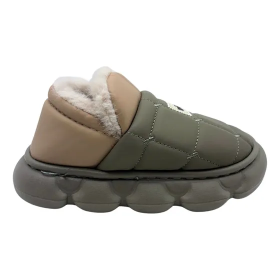 Pantuflas Calzado Chinela Con Corderito Termica Para Niños