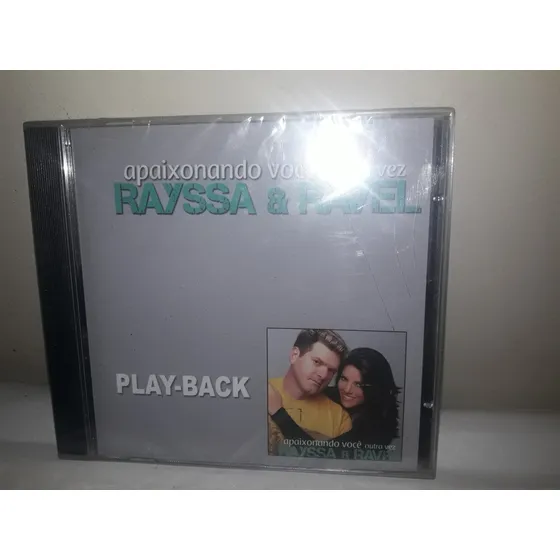 Cd Rayssa & Ravel Apaixonando Por Você Outra Vez Play Back