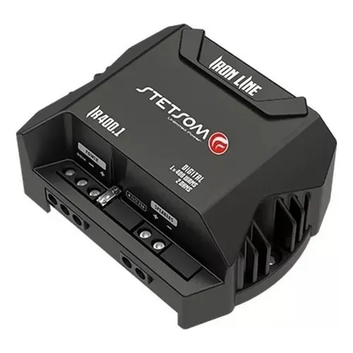 Amplificador Monoblock 400w Stetson 1 X 400 Rms 2 Ohm Sonido