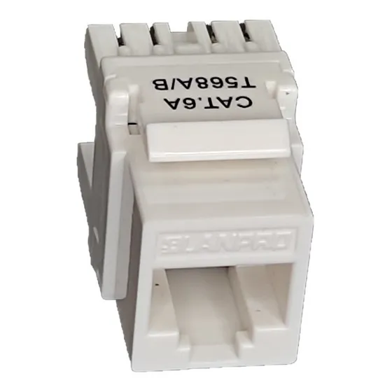 Jack Coupler Cat6a Lanpro Performax Sin Blindaje