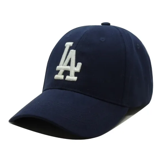Gorra Los Angeles Dodgers La Gabard Bordada Regulabl Hebilla