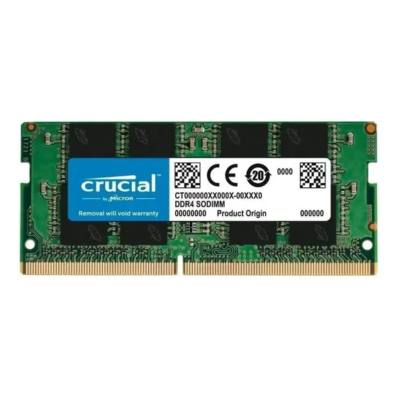 Memoria RAM Gamer Crucial DDR4 SODIMM de 8GB para Notebook