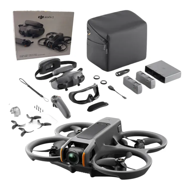 Drone Dji Avata 2 Fly More Combo (three Batteries) Fpv 4k