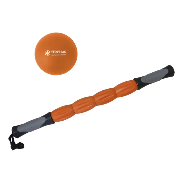 Kit Set Pack Para Masajes Stick Masajeador Pelota Lacrosse