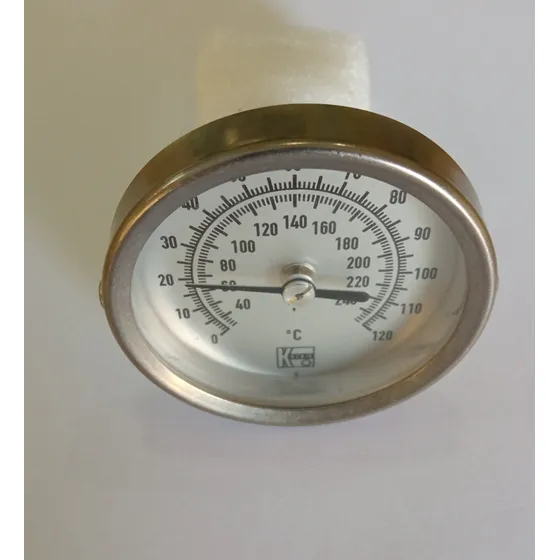 Termómetro Dial 2  1/2 Largo De 5cm (0 - 120°c) Marca Kobold
